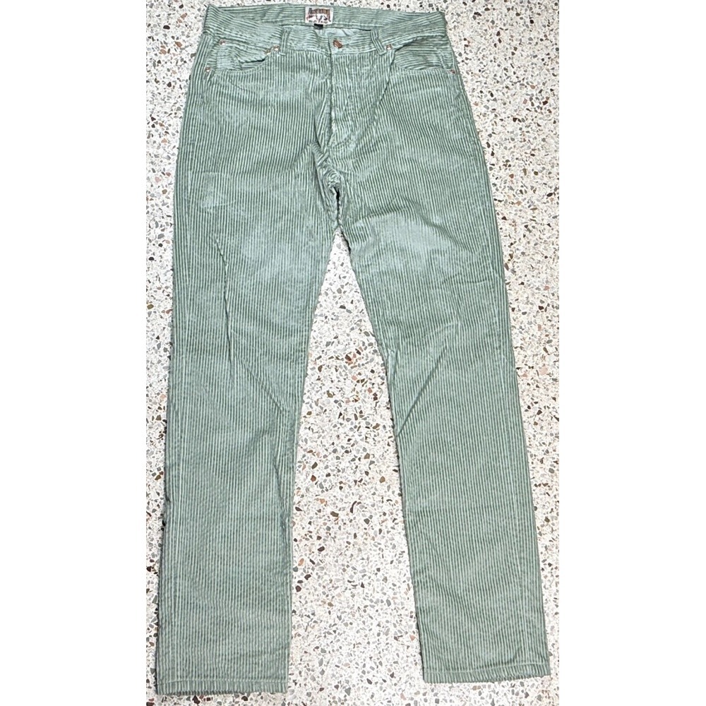 Wythe‎ Donegal Corduroy Men's Five Pocket Green Pants Size 33